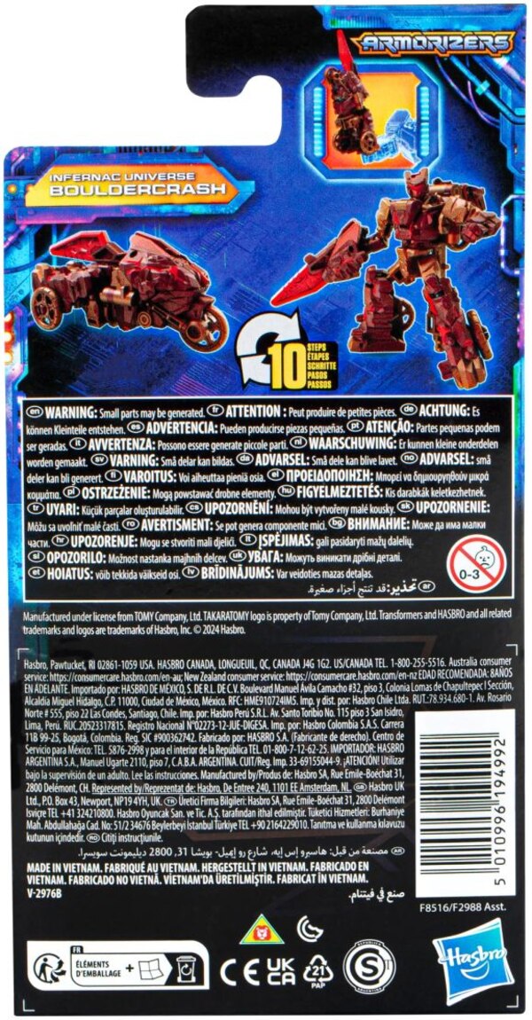 Image Of Core Infernac Boldercrash From Transformers United  (29 of 169)